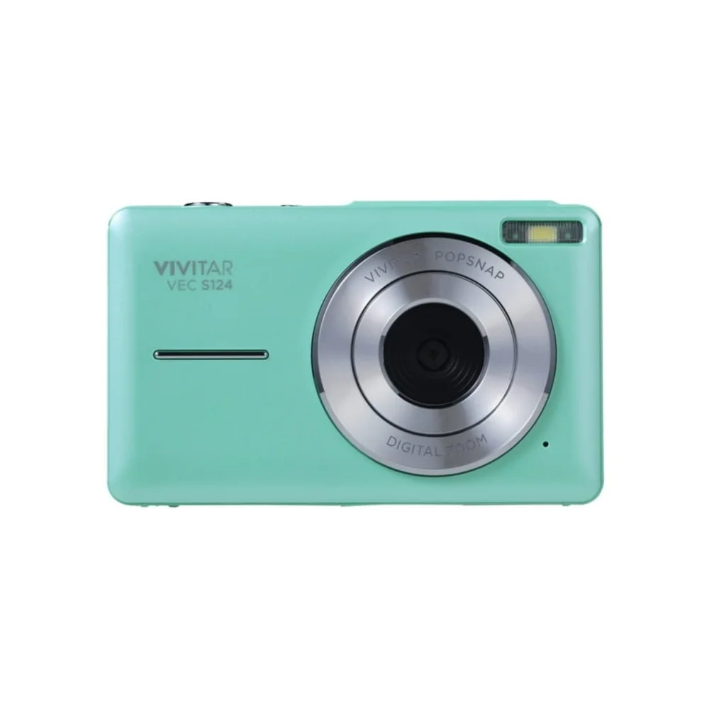 Vivitar Popnap Digital Camera, Green, 16X Zoom, 1080p, Micro SD,